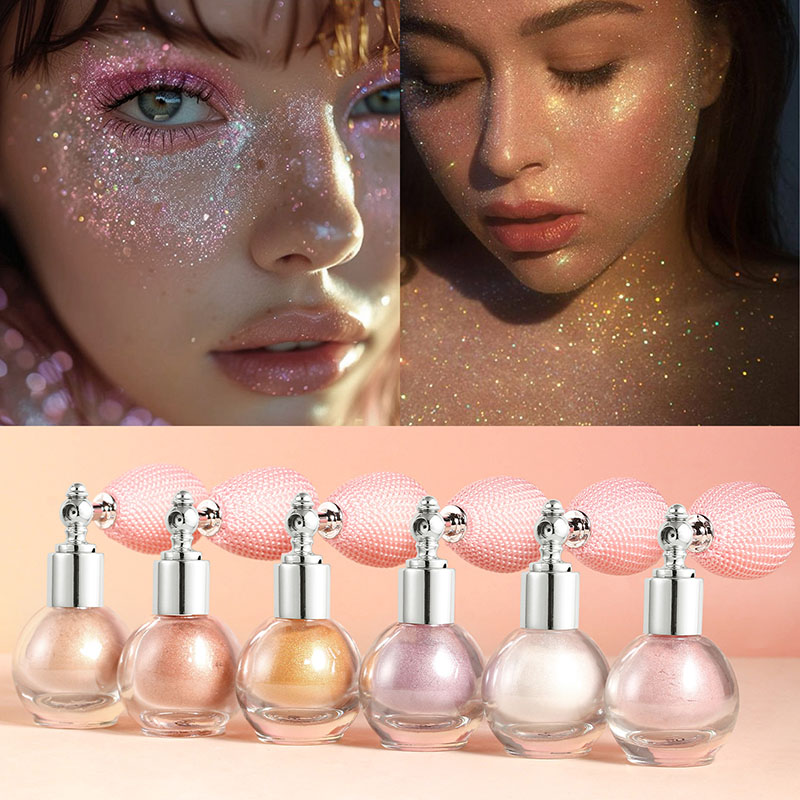 Fenty Beauty Makeup Highlighter - Diamentowy brokatowy rozświetlacz w sprayu o