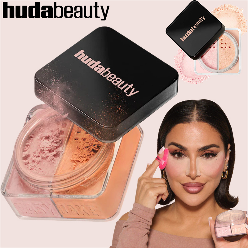 Huda Beauty Makeup Kit - HudaBeauty Easy Bake Puder Sypki Rozświetlający