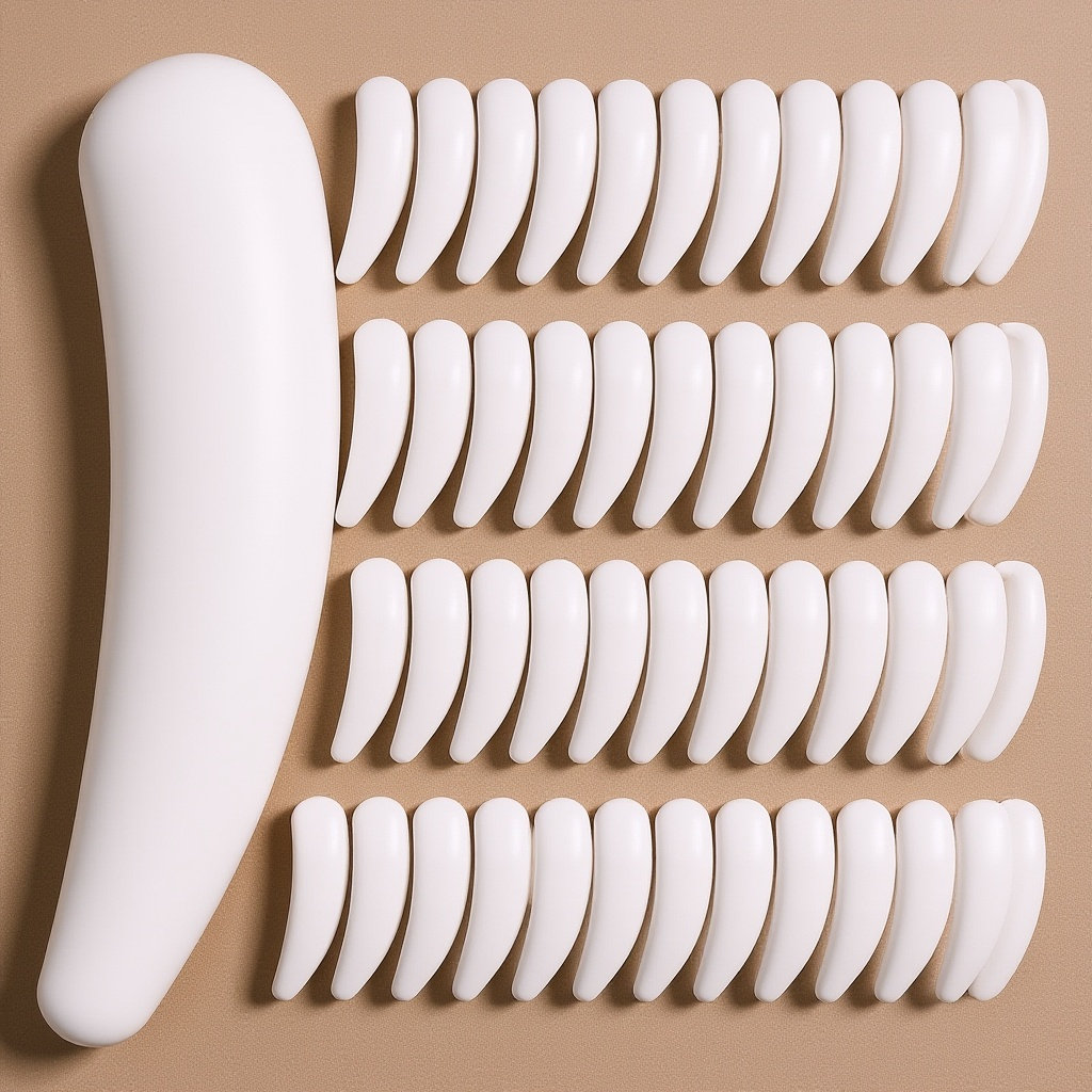 Beauty Makeup Tool - 50 szt. Szpatułek Łyżeczek do Pielęgnacji
