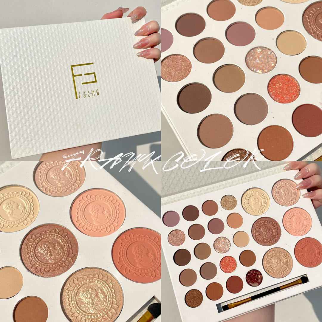Beauty Makeup Palette - Nowa paleta róży Pigment mineralny Blendable