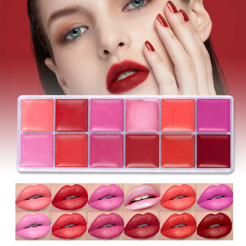 Beauty Makeup Palette - Paleta błyszczyków do ust dla kobiet,