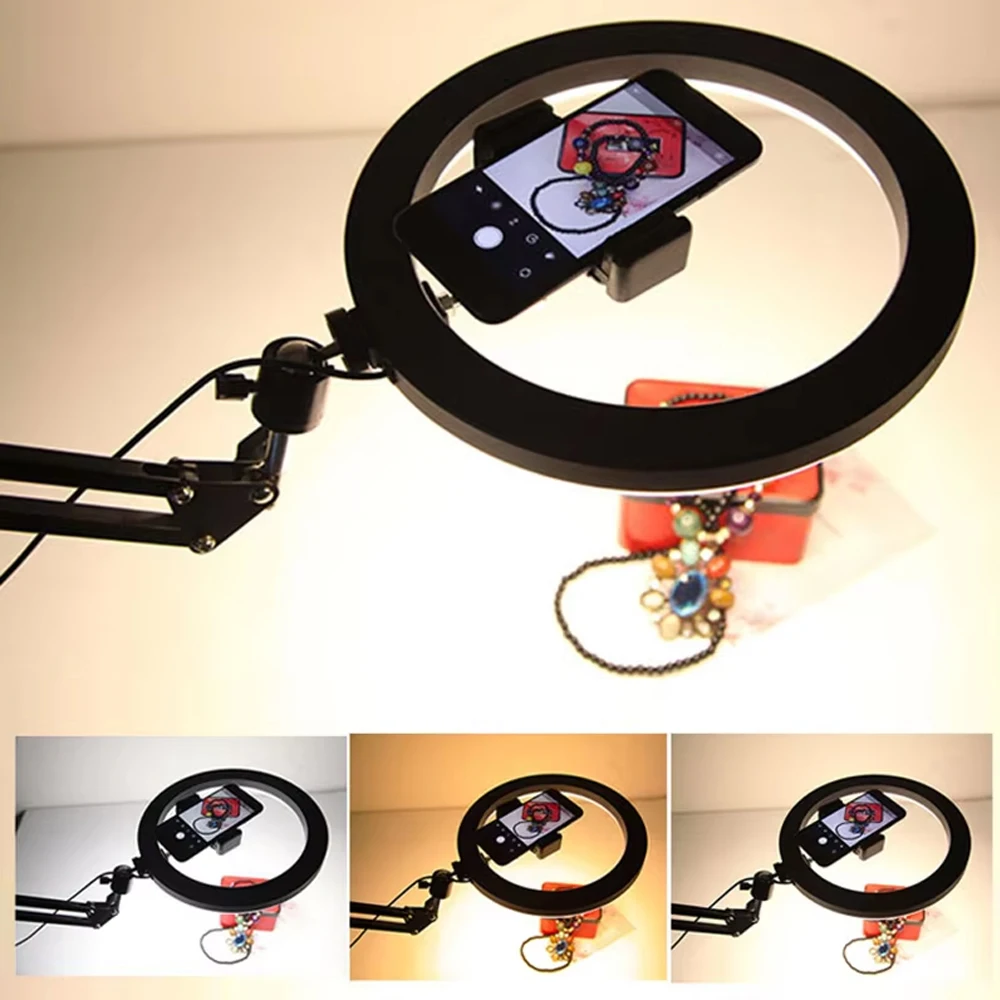 Led Ring Light - Ładny statyw zewnętrzny z lampą pierścieniową