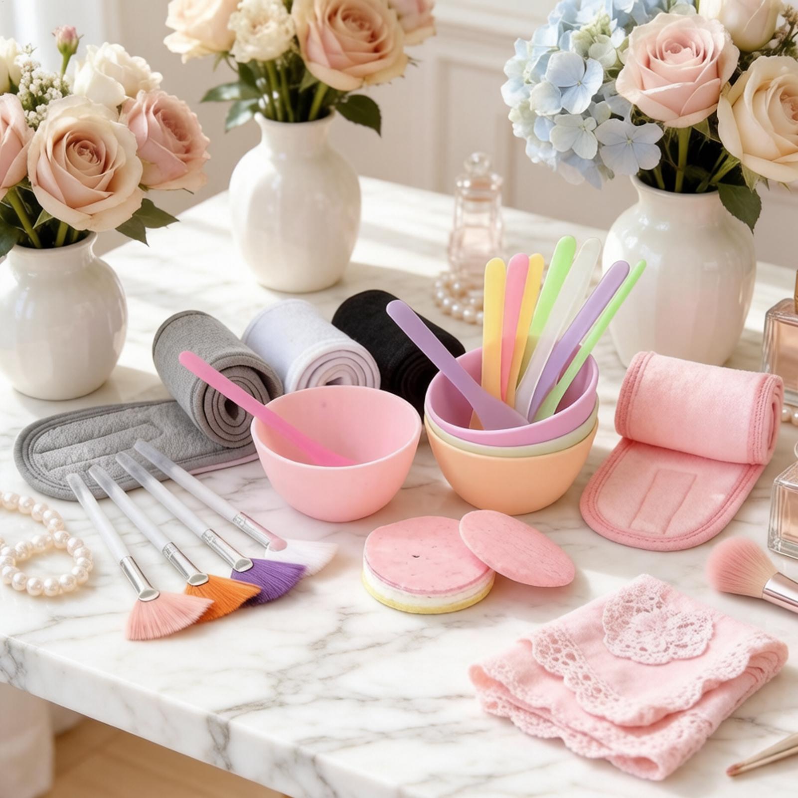 Beauty Home Makeup - Szpatułka do nakładania maski na twarz,