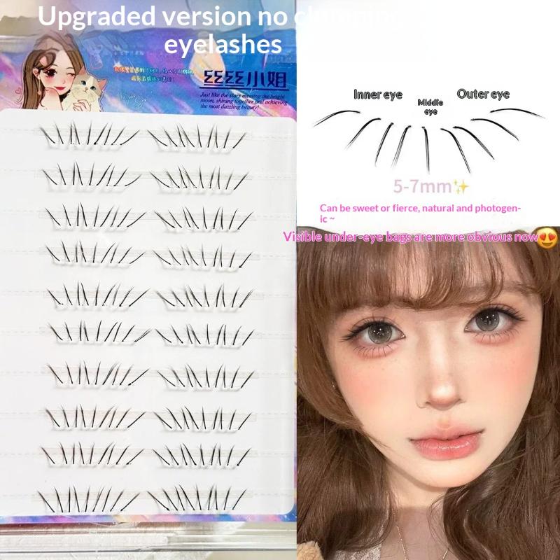 Beauty Makeup Tools Set - 1 Zestaw Samoprzylepnych Kępek Sztucznych Rzęs