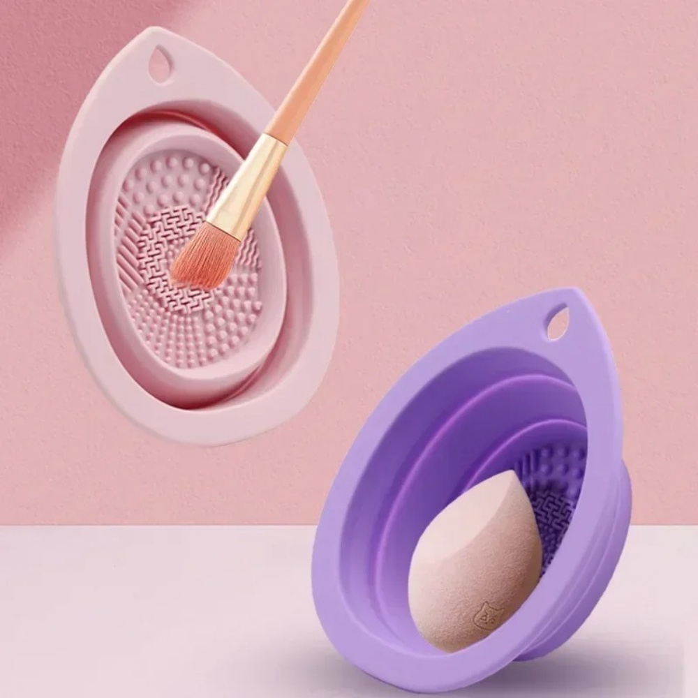 Beauty Home Makeup - Silikonowa miska do czyszczenia pędzli do