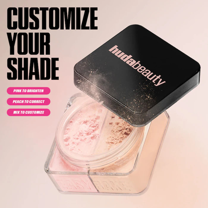 HudaBeauty Easy Bake Puder Syp – Huda Beauty Makeup Kit recenzja i cena