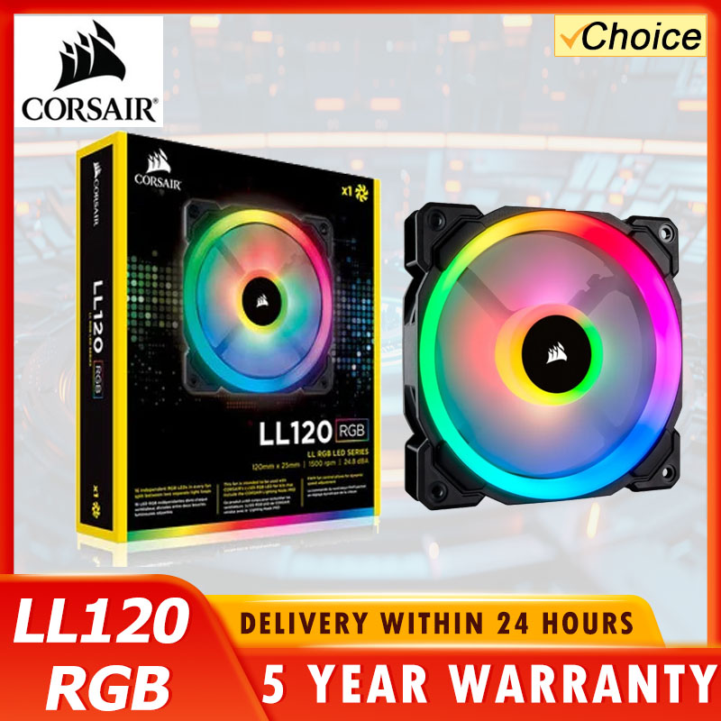 Wentylator CORSAIR LL120 RGB 1 – Led Ring Light recenzja i cena