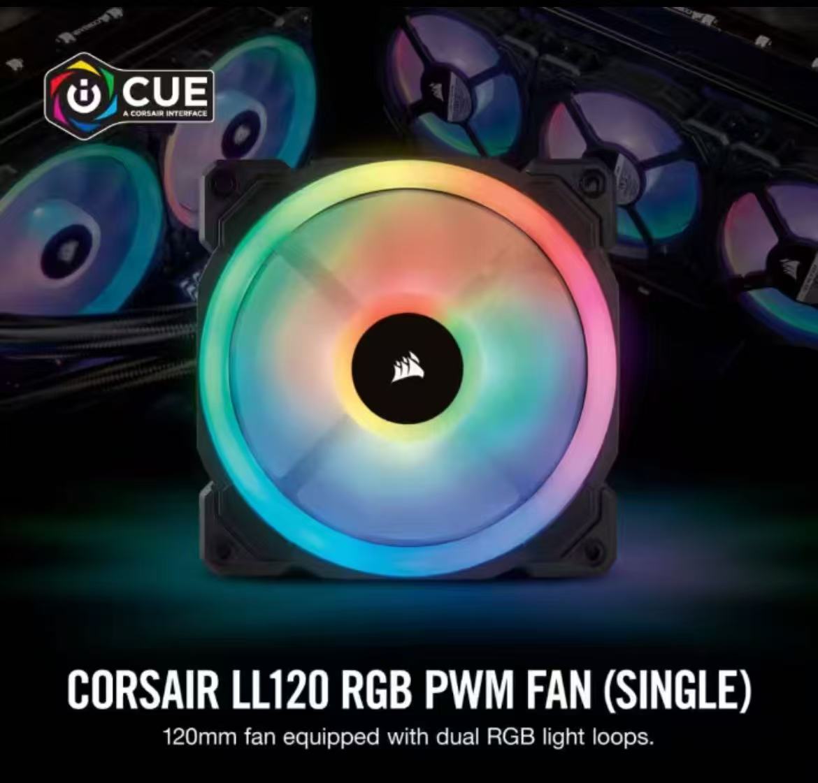 Wentylator CORSAIR LL120 RGB 1 – Led Ring Light recenzja i cena