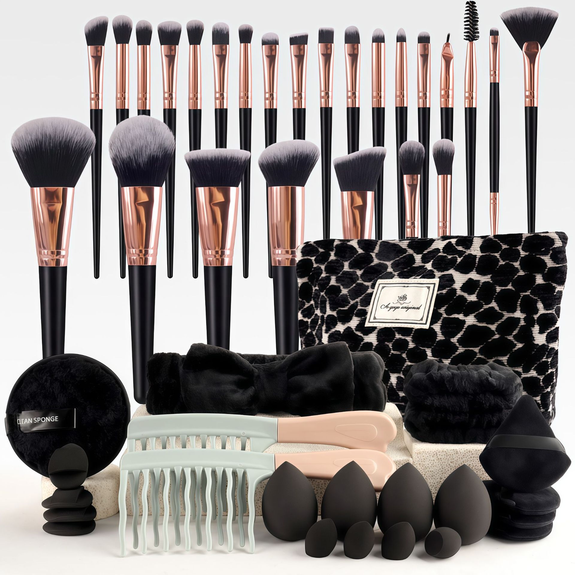 Zestaw Pędzli do Makijażu Eleg – Beauty Makeup Tools Set recenzja i cena