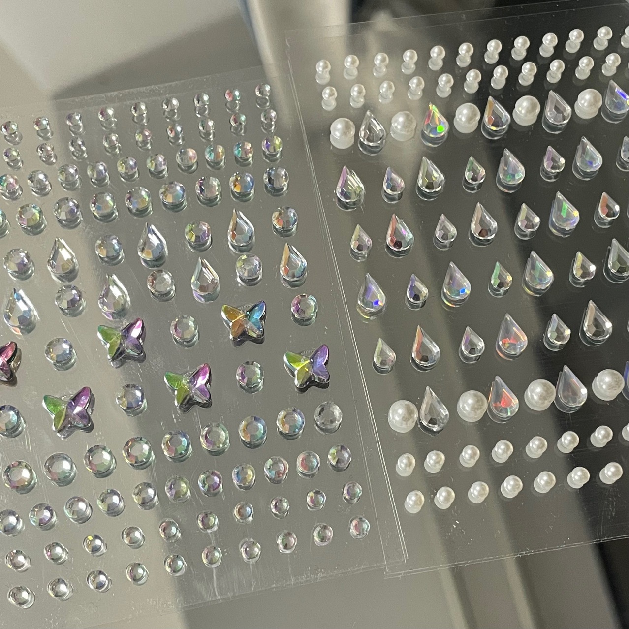 Naklejki 3D z kryształkami, di – Beauty Gems Makeup recenzja i cena
