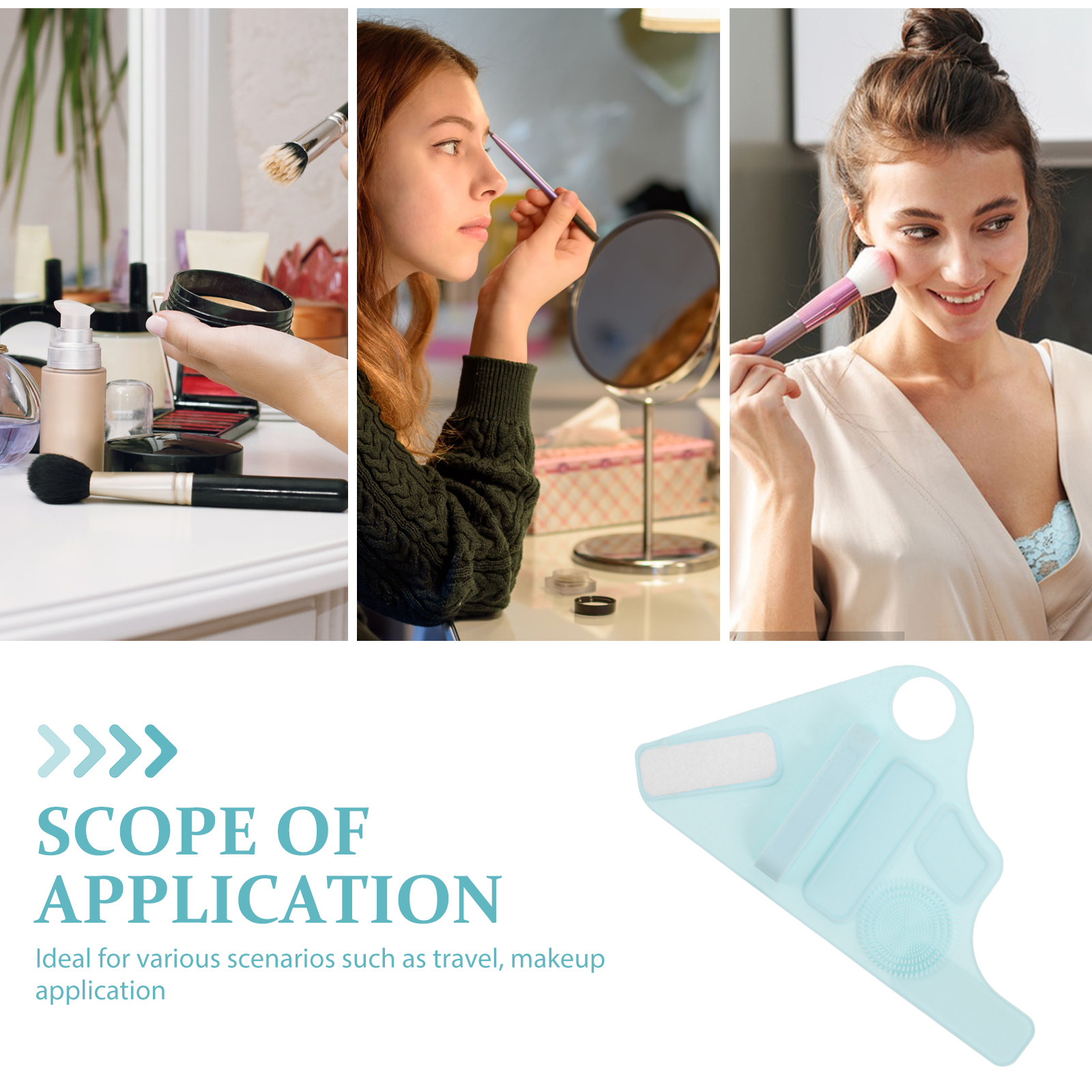 Silikonowy pasek na rękę do ma – Beauty Makeup Tool recenzja i cena