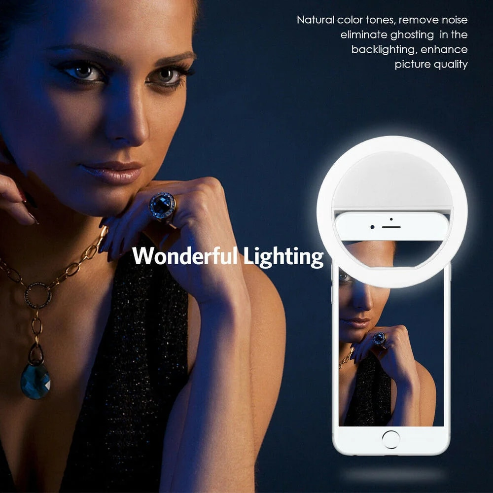LED Lampa do Selfie z Ładowani – Led Ring Light recenzja i cena