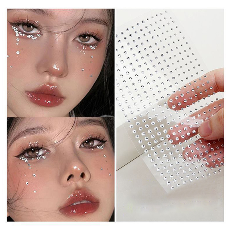 Samoprzylepne naklejki na oczy – Beauty Gems Makeup recenzja i cena