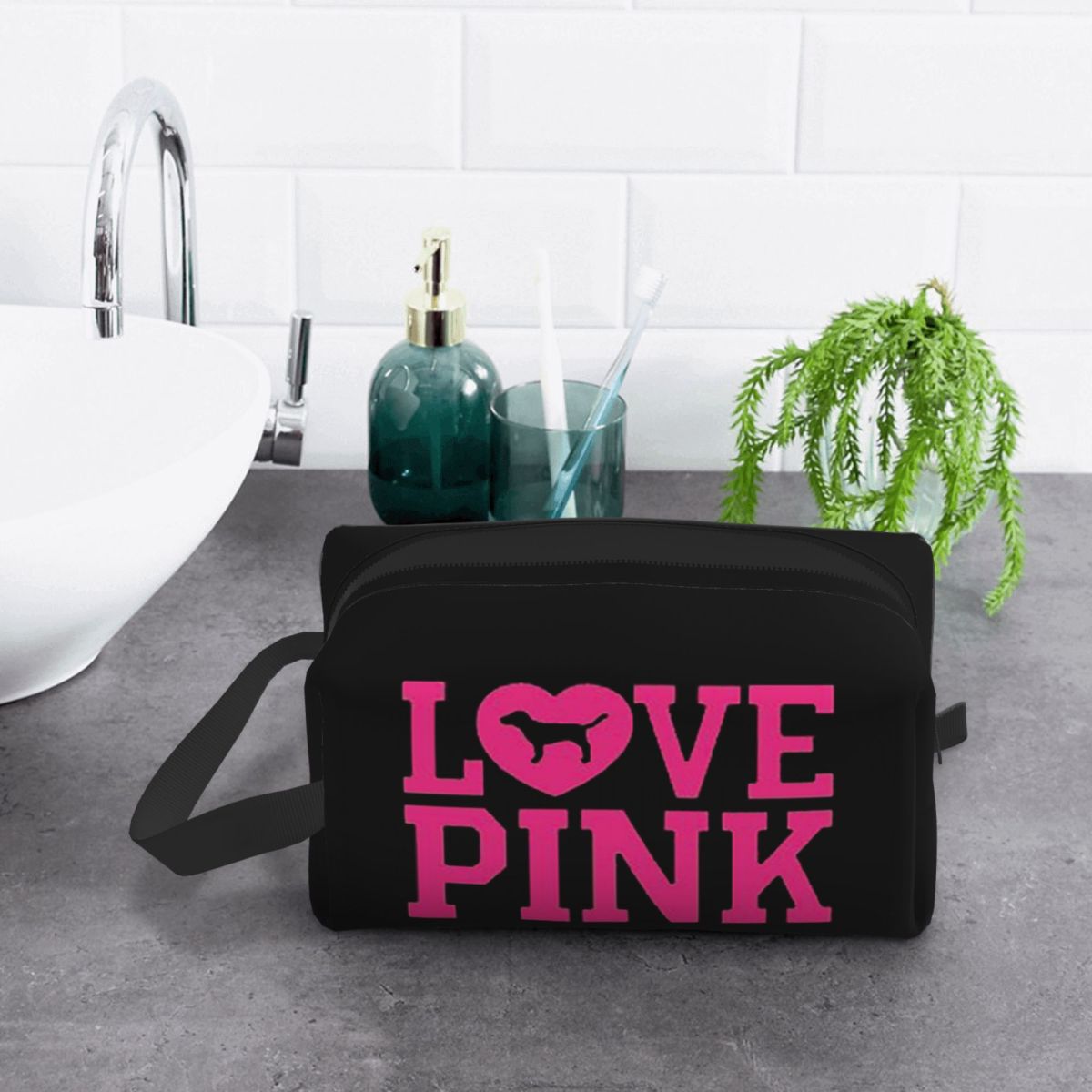 Różowa kosmetyczka, organizer  – Beauty Love Makeup recenzja i cena