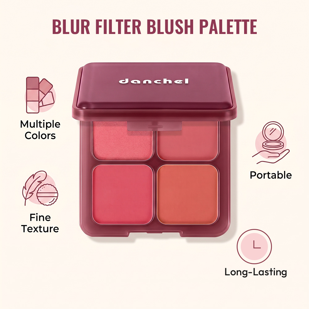 Paleta do różu z filtrem rozmy – Huda Beauty Makeup Kit recenzja i cena