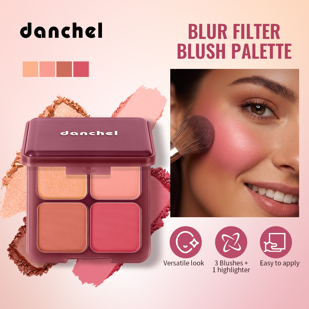 Paleta do różu z filtrem rozmy – Huda Beauty Makeup Kit recenzja i cena