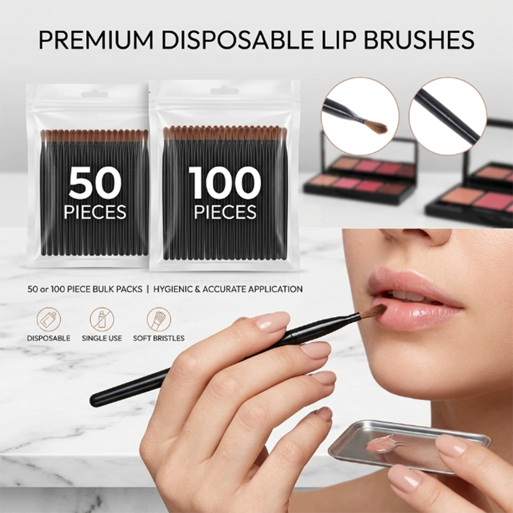 Zestaw 50/100 szt. jednorazowy – Beauty Home Makeup recenzja i cena