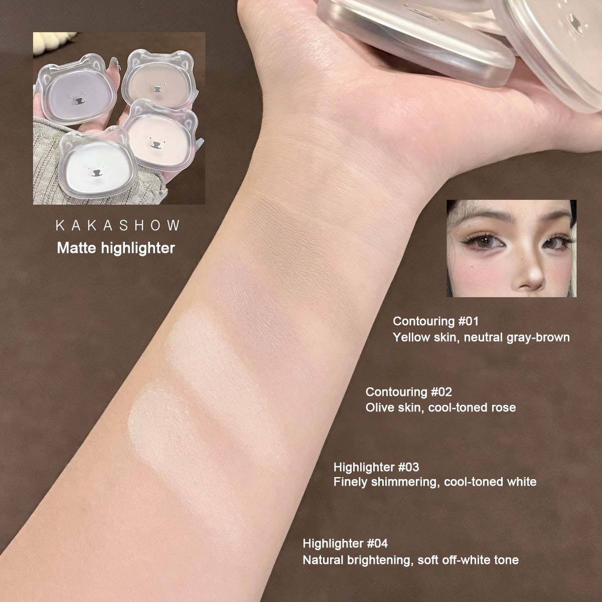 Kakashow Matowy Rozświetlacz w – Fenty Beauty Makeup Highlighter recenzja i cena