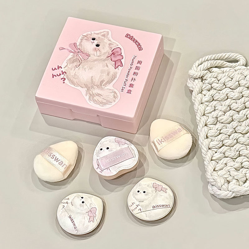 5 szt. Uroczy Mini Zestaw Gąbe – Beauty Makeup Tools Set recenzja i cena