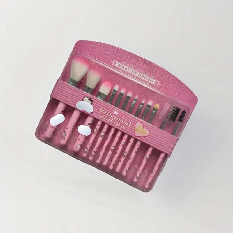 Zestaw 12 pędzli do makijażu H – Beauty Makeup Tools Set recenzja i cena