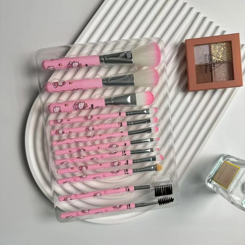 Zestaw 12 pędzli do makijażu H – Beauty Makeup Tools Set recenzja i cena