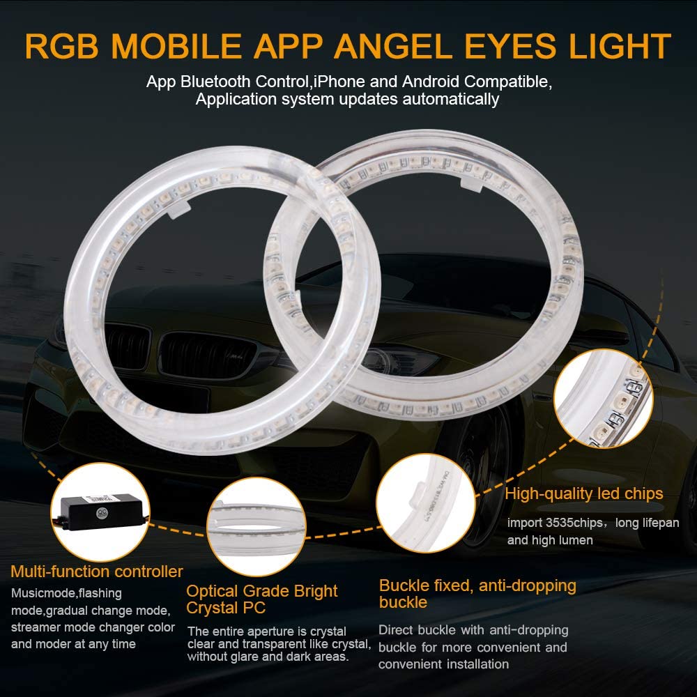 Niscarda Angel Eyes multi-colo – Led Ring Light recenzja i cena