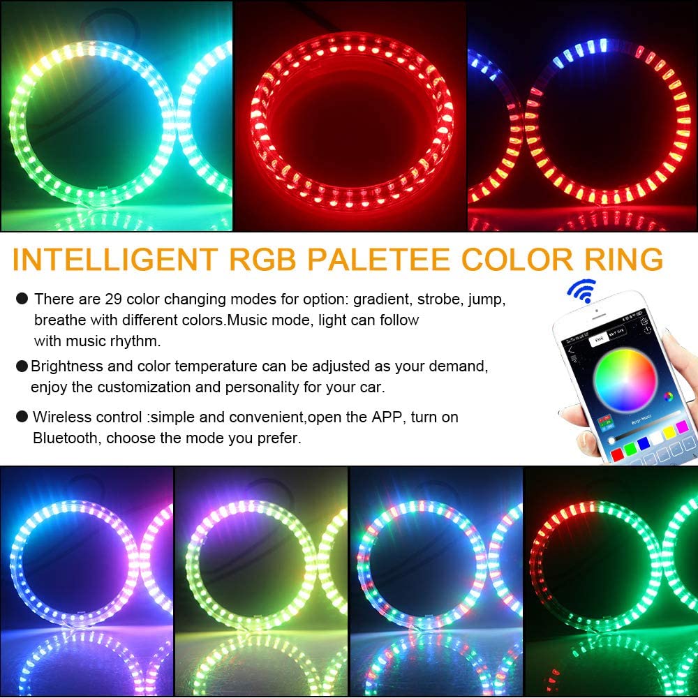 Niscarda Angel Eyes multi-colo – Led Ring Light recenzja i cena