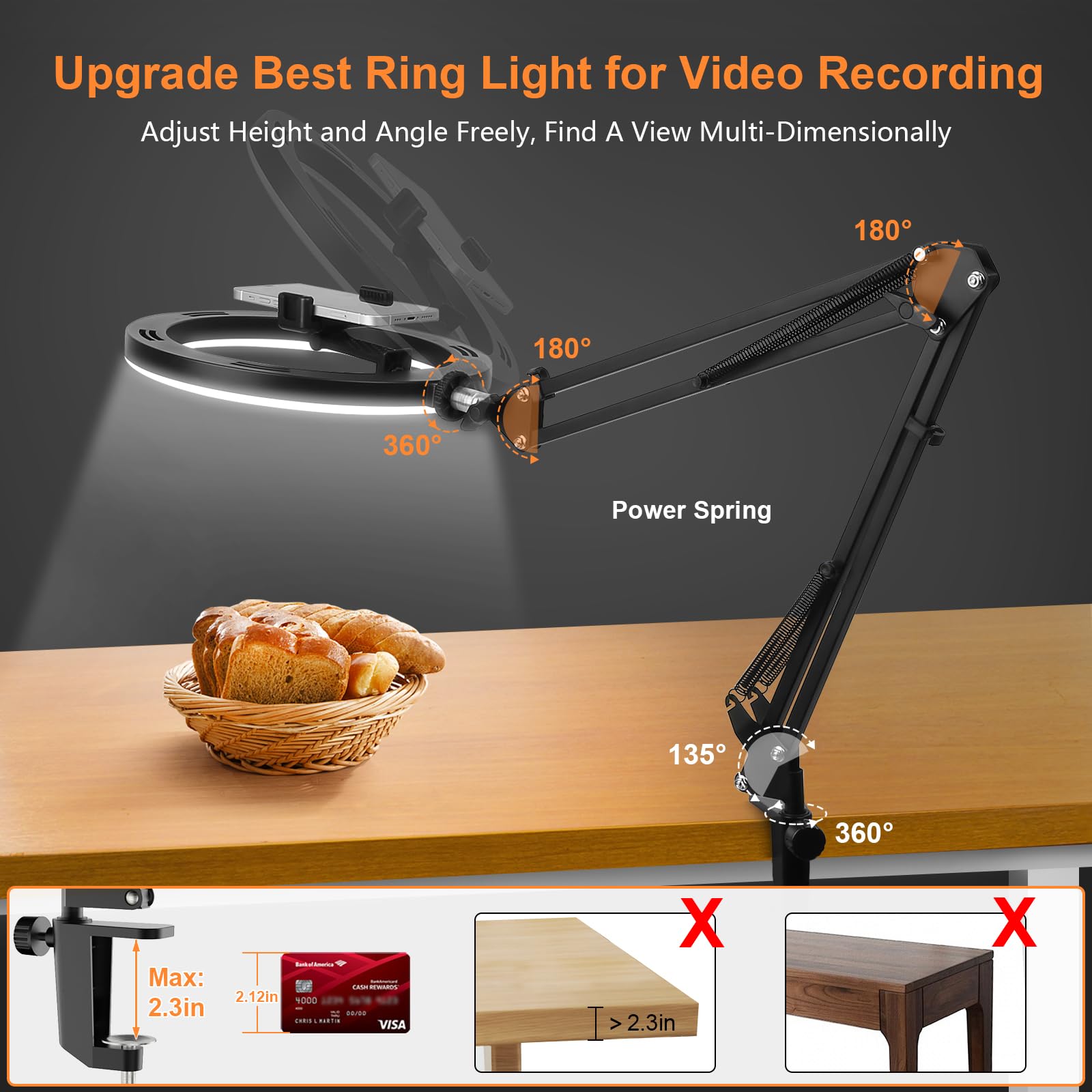 Ładny statyw zewnętrzny z lamp – Led Ring Light recenzja i cena