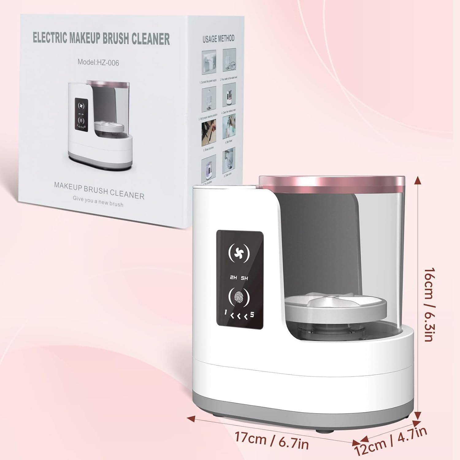 Automatyczna obrotowa maszyna  – Beauty Home Makeup recenzja i cena
