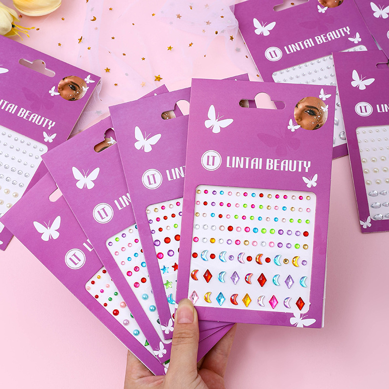 Naklejki na twarz z klejnotami – Beauty For You Makeup recenzja i cena
